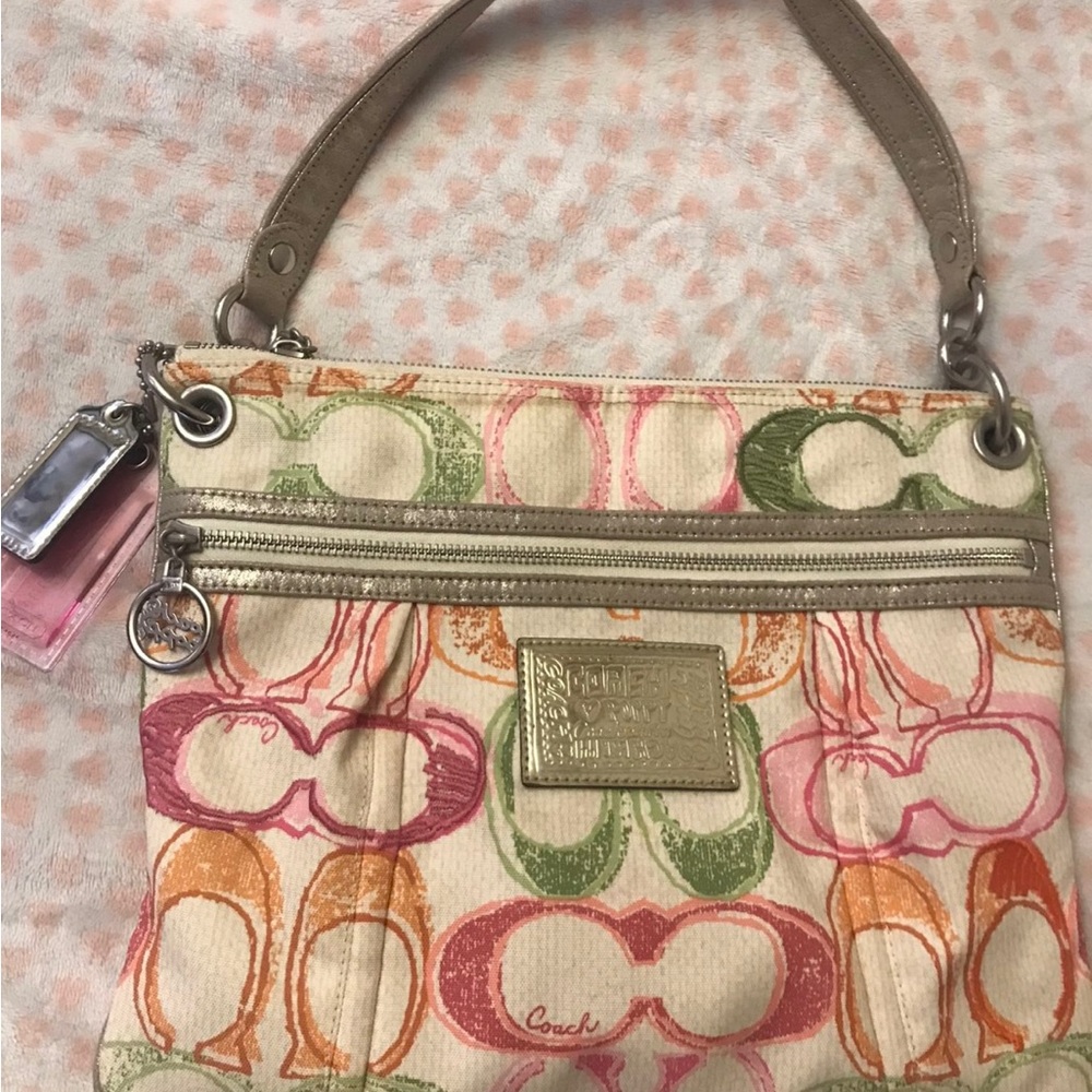 Coach poppy dream c shoulder crossbody bag